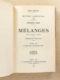 Mélanges , mis en ordre et annotés , Tome XIV ( 14 ) ( 17 Mars 1877 - 26 Décembre 1879 ) [  Oeuvres complètes , XL , Troisième série ]