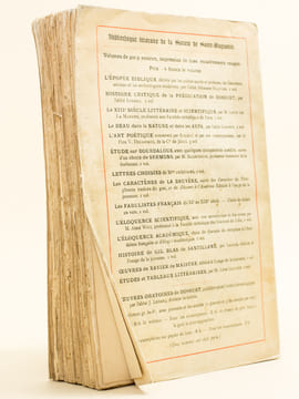 L'Eloquence de la Chaire. Histoire littéraire de la Prédication.. BOUCHER, Abbé Edouard