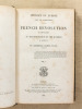 History of Europe from the commencement of the French Revolution in M.DCC.LXXXIX. to the Restoration of the Bourbons in M.DCCC.XV. (10 Tomes - ...