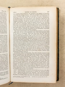 History of Europe from the commencement of the French Revolution in M.DCC.LXXXIX. to the Restoration of the Bourbons in M.DCCC.XV. (10 Tomes - Complet)