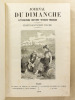 Le Journal du Dimanche , Littérature - Histoire - Voyages - Musique , Année 1875 ( du n° 1546 du 3 janvier 1875 au n° 1597 du 25 décembre 1875 ) [ ...