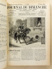 Le Journal du Dimanche , Littérature - Histoire - Voyages - Musique , Année 1883 ( du n° 1964 du 7 janvier 1883 au n° 2015 du 30 décembre 1883 ) [ ...