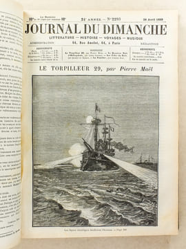 Le Journal du Dimanche , Littérature - Histoire - Voyages - Musique , Année 1889 ( du n° 2277 du 6 janvier 1889 au n° 2328 du 29 décembre 1889 ) [ ...