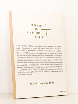 Ce que l'homme a cru voir. De New York à Hanoi. [ Exemplaire dédicacé par l'auteur ]. CHAMBON, Albert