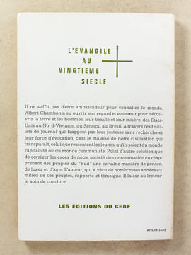 Ce que l'homme a cru voir. De New York à Hanoi. [ Exemplaire dédicacé par l'auteur ]. CHAMBON, Albert