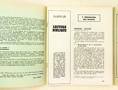 Dossiers de l'Union. Mensuel d'information pastorale du prêtre, de la religieuse, du laïc (16 numéros : Numéros 1 - 2 - 3 - 4 - 5 - 6 - 8 - 9 - 10 - 11 - 12 - 13 - 14 - 15 - 16 - 17)