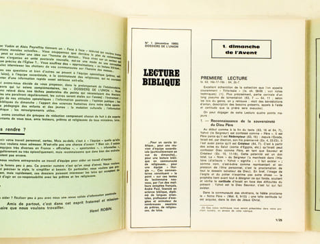 Dossiers de l'Union. Mensuel d'information pastorale du prêtre, de la religieuse, du laïc (16 numéros : Numéros 1 - 2 - 3 - 4 - 5 - 6 - 8 - 9 - 10 - ...
