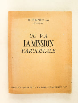 Où va la Mission paroissiale ? Essai d'ajustement à la paroisse moyenne "B". PENNEC O.M.I., H.
