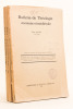 Bulletin de Théologie ancienne et médiévale. Tome Quatrième (3 Volumes : N° 1-759 ; 760--1374 - 1375-1970). Collectif