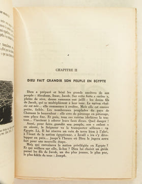 En Marche vers le Sauveur. Histoire Sainte pour les adolescents. Lux dei (2 Tomes - Complet) Tome I : Du commencement du monde au schisme d'Israël ; ...
