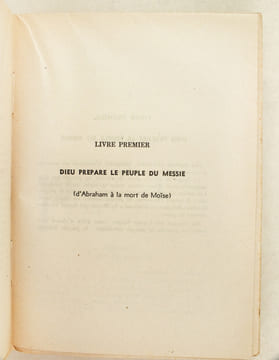 En Marche vers le Sauveur. Histoire Sainte pour les adolescents. Lux dei (2 Tomes - Complet) Tome I : Du commencement du monde au schisme d'Israël ; ...