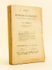 Bulletin de Littérature Ecclésiastique publié par l'Institut Catholique de Toulouse (Année 1913 Complète - 10 Numéros ) [ Contient : ] Baylac : ...