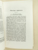 Bulletin de Littérature Ecclésiastique publié par l'Institut Catholique de Toulouse (Année 1967  - Numéros 3 et 4  : Juillet-Septembre et ...