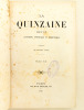 La Quinzaine. Revue littéraire, artistique et scientifique. Quatrième année. Tome 20 [ Contient : ] Les Elections de 1898 et les Catholiques (Joly) ; ...
