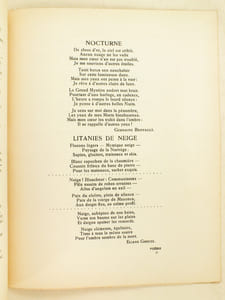 Poésie. Cahiers Mensuels Illustrés. 10e Année N° 2 - Février 1931 [ Dans ce Cahier : ] Louis Vaunois. Poèmes de Louis Vaunois ; Octave Charpentier ; Alban Aribaud ; France Lambert ; Jean Bach-Sisley ; Geneviève Choubac ; Germaine Briffault ; Eliane Greuze ; H. Gabriel Pinguet ; Juliette Mange ; Abel Léger ; J. Mercier ; Georges Barrelle ; Jean Bordeaux