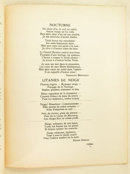 Poésie. Cahiers Mensuels Illustrés. 10e Année N° 2 - Février 1931 [ Dans ce Cahier : ] Louis Vaunois. Poèmes de Louis Vaunois ; Octave Charpentier ; ...