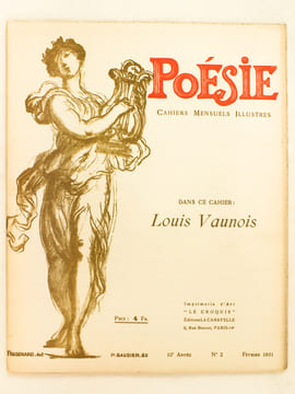 Poésie. Cahiers Mensuels Illustrés. 10e Année N° 2 - Février 1931 [ Dans ce Cahier : ] Louis Vaunois. Poèmes de Louis Vaunois ; Octave Charpentier ; ...