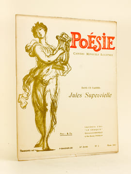Poésie. Cahiers Mensuels Illustrés. 10e Année N° 3 - Mars 1931 [ Dans ce Cahier : ] Jules Supervielle. Poèmes de Jules Supervielle ; Paul Voyle ; ...