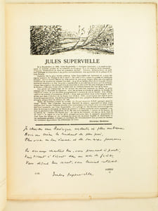 Poésie. Cahiers Mensuels Illustrés. 10e Année N° 3 - Mars 1931 [ Dans ce Cahier : ] Jules Supervielle. Poèmes de Jules Supervielle ; Paul Voyle ; Octave Charpentier ; François Moutran ; Richard Saint Lothain ; Alban Aribaud ; Pierre Legrand ; Léon Tourre ; Fred Dorian ; Jean Bordeaux ; André berry ; Rita del Noiram ; Paule Reuss ; J. Bridot ; Alexandre Goichon ; Joseph de Belleville