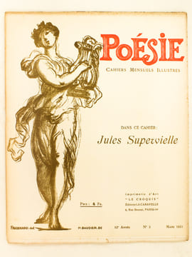 Poésie. Cahiers Mensuels Illustrés. 10e Année N° 3 - Mars 1931 [ Dans ce Cahier : ] Jules Supervielle. Poèmes de Jules Supervielle ; Paul Voyle ; ...