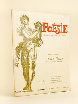Poésie. Cahiers Mensuels Illustrés. 10e Année N° 7 - Juillet 1931 [ Dans ce Cahier : ] André Spire ; Octave Charpentier ; Auguste Huguet ; Gello ; ...