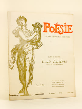 Poésie. Cahiers Mensuels Illustrés. 10e Année N° 8 - Août 1931 [ Dans ce Cahier : ] Louis Lefebvre ; Octave Charpentier ; René Fauchois ; Georges ...