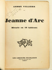 Jeanne d'Arc. Miracle en 18 tableaux.