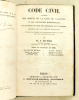 Code civil annoté des Arrêts de la Cour de cassation et des circulaires ministérielles.. RIVIERE, H. F. ; HELIE, Faustin ; PONT, Paul