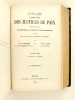 Annales et Journal spécial des Justices de Paix. Années 1903 - 1904 - 1905 - 1906. Recueil Mensuel de législation, de doctrine et de jurisprudence à ...