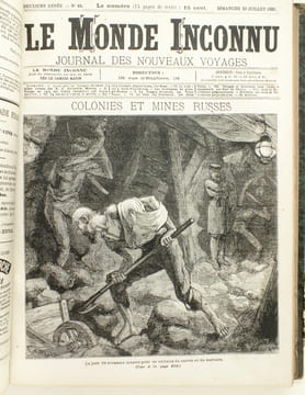 Le Monde Inconnu. Journal des Nouveaux Voyages. Tome Deuxième : Mars - Décembre 1882 [ Du N° 27 : 2 avril 1882 au N° 66 : 31 Décembre 1882 ] [ Suivi ...