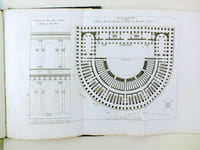 Description du Théâtre de Marcellus à Rome, rétabli dans son état primitif d'après les vestiges qui en restent encore. [ Edition originale ]