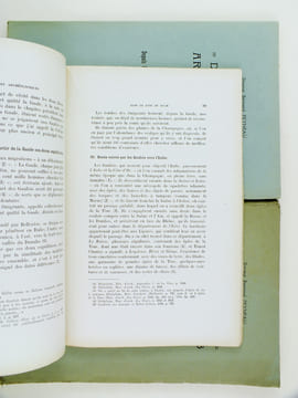 Découvertes archéologiques dans le Pays de Buch (3 Tomes - Complet) Première Partie : Depuis l'âge de la pierre jusqu'à la conquête romaine ; Deuxième ...