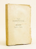Les Salons Bordelais ou Expositions des Beaux-Arts, à Bordeaux, au XVIIIe siècle (1771-1787). Société des Bibliophiles de Guyenne. Mélanges. Tome III ...