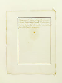 [ Extrait d'Armorial Manuscrit seconde partie XVIIIe ] Maison de France. Le Roy porte deux Ecus accolez, le 1er d'azur à 3 fleurs de lys d'or, 2 en chef et 1 en pointe qui est de France ; le 2e de Navarre qui est de gueule aux chaisnes accolées et pommelées d'or.