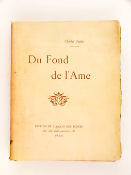 Du Fond de l'Ame [ Edition originale ]. FUSTER, Charles
