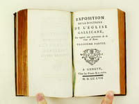 Exposition de la Doctrine de l'Eglise Gallicane, Par rapport aux prétentions de la Cour de Rome (3 Parties - Complet)