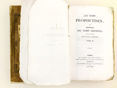 Les Temps prophétisés, ou Histoire des Temps Chrétiens, tiré des symboles des diverses Prophéties (2 Tomes - Complet)