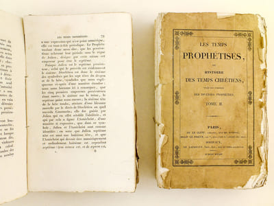 Les Temps prophétisés, ou Histoire des Temps Chrétiens, tiré des symboles des diverses Prophéties (2 Tomes - Complet)