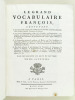 Le Grand Vocabulaire François [ Le Grand Vocabulaire Français ] Tome 16. Anonyme ; [ GUYOT, P. J. J. Guill. ; CHAMFORT, Sébastien Roch Nicolas ; ...
