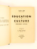 éducation et culture , problèmes actuels. EHM, Albert ; RIVAUD, Albert (préf.)