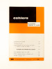 Cahiers de l'Actualité Religieuse et Sociale ( 2e semestre 1975 - complet sauf n° 104 et 105 : 8 numéros ) :  n° 102 La Joie Chrétienne, Ehortation ...
