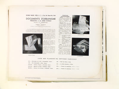 Documents d'urbanisme présentés à la même échelle fascicule n° 7 [ Encyclopédie de l'urbanisme ] [ Contient : ] 121 : Cité-Jardin de la K.F. à Kvarnholmen - 122 : Cité Melchenbühl, à Berne - 123-124 : Lakeview Terrace, Cleveland - 125-126 : Quartier de Torpa, Göteborg - 202-203 : Fabrique L.M. Ercisson, Stockholm - 308 : Hôtel des Postes. Lyon - 309 : Les Halles Centrales, Reims - 400c : Planche de comparaison (1/5000) - 500a : lanche de comparaison (1/5000) 