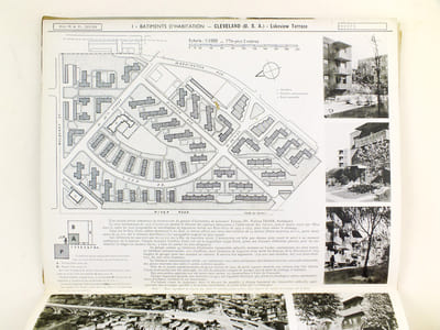 Documents d'urbanisme présentés à la même échelle fascicule n° 7 [ Encyclopédie de l'urbanisme ] [ Contient : ] 121 : Cité-Jardin de la K.F. à Kvarnholmen - 122 : Cité Melchenbühl, à Berne - 123-124 : Lakeview Terrace, Cleveland - 125-126 : Quartier de Torpa, Göteborg - 202-203 : Fabrique L.M. Ercisson, Stockholm - 308 : Hôtel des Postes. Lyon - 309 : Les Halles Centrales, Reims - 400c : Planche de comparaison (1/5000) - 500a : lanche de comparaison (1/5000) 