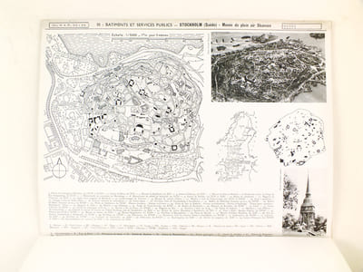 Documents d'urbanisme Fascicule n° 8 [ Encyclopédie de l'urbanisme ] [ Contient : ] 127 : Wattwil. Cité Brendi (Suisse) - 310-311 : Copenhague. Cimetière Marjebjerg - 312-313 : Stockholm : Musée de plein air Skansen - 439 : Bordeaux. Place de La Bourse - 440-441 : Lisbonne. Parça do Commercio ; 442-443 : Senlis : Abords de la Cathédrale ; 444 : Vérone. Place delle Erbe
