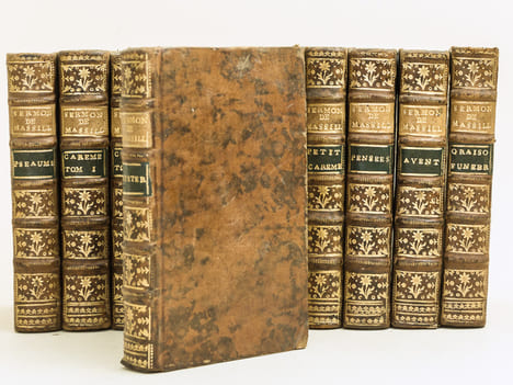 Sermons de M. Massillon, Evêque de Clermont (11 Volumes) : Avent - Panégyriques - Pensées sur différents sujets de morale et de piété - Mystères - ...