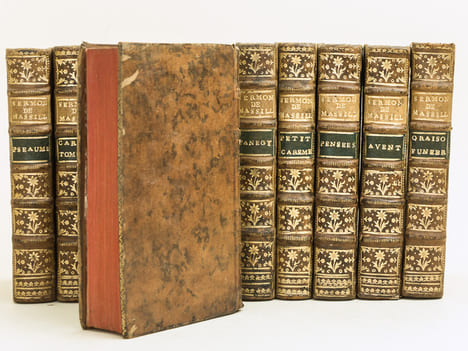 Sermons de M. Massillon, Evêque de Clermont (11 Volumes) : Avent - Panégyriques - Pensées sur différents sujets de morale et de piété - Mystères - ...