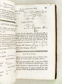 Le Guide des Jeunes Mathématiciens dans l'Etude des Elémens de Mathématiques de M. l'Abbé De la Caille [ Edition originale ]