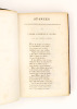 Stances, Odes, Contes en Vers, Satires, Poésies mêlées ( Oeuvres complètes de Voltaire - Tome LXII [ 62 ] ). VOLTAIRE