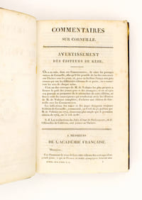 Commentaires sur Corneille ( 2 tomes - Complet ) ( coll. Oeuvres complètes de Voltaire - Tomes LVII [ 57 ] et LVIII [ 58 ] )