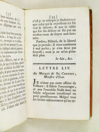 Lettres de Madame la Marquise de Pompadour. Première Partie : Depuis 1746 jusqu'à 1752 - Seconde Partie : Depuis 1750 jusqu'à 1752